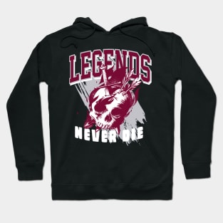 Legends Never Die Retro 1 Cherrywood Hoodie